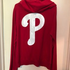  PINK Phillies Sequin Jacket 